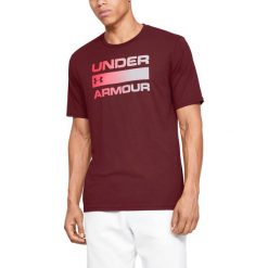 Under Armour Team Issue Wordmark Koszulka Czerwony. Czerwone podkoszulki męskie Under Armour, m, z nadrukiem, z bawełny, z krótkim rękawem. Za 119,95 zł.