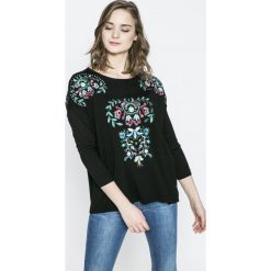 Desigual - Sweter Negundo. Szare bez kategorii marki Desigual, s, z wiskozy, z okrągłym kołnierzem. W wyprzedaży za 219,90 zł.