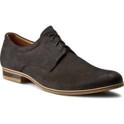 Półbuty SERGIO BARDI - Emanuelle FW127297217TM 101. Czarne półbuty skórzane męskie Sergio Bardi, na sznurówki. W wyprzedaży za 179,00 zł.