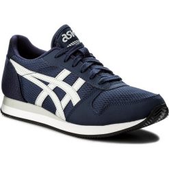 Sneakersy ASICS - Curreo II HN7A0 Peacoat/Glacier Grey 5896. Niebieskie półbuty damskie Asics, ze skóry ekologicznej. W wyprzedaży za 209,00 zł.