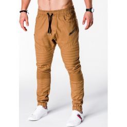 Joggery męskie: SPODNIE MĘSKIE JOGGERY P709 – RUDE