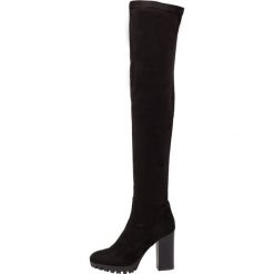 BEBO VERONA Kozaki na obcasie black. Czarne buty zimowe damskie BEBO, z materiału, na obcasie. Za 209,00 zł.