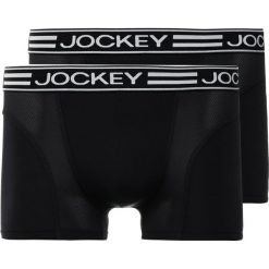 Jockey TRUNK 2 PACK Panty black. Czarne bokserki męskie marki Jockey, z elastanu. Za 129,00 zł.