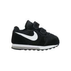 Buty Nike MD Runner 2 (TDV) (806255-001). Szare buty dziewczęce sportowe Nike, na wiosnę, bez wzorów, ze skóry, bez zapięcia, nike md runner. Za 139,99 zł.