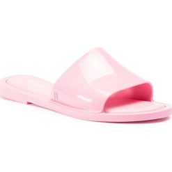 Klapki MELISSA - Soul Ad 32343 Pink 01358. Różowe klapki damskie Melissa, bez wzorów, z tworzywa sztucznego, bez obcasa, na obcasie. W wyprzedaży za 189,00 zł.