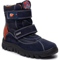 Śniegowce NATURINO - Thorens 0013001379.01.1C42 D Navy/Ruggine. Niebieskie śniegowce chłopięce Naturino, bez zapięcia. W wyprzedaży za 419,00 zł.