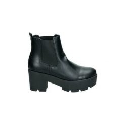 Botki Coolway NELA. Czarne botki damskie Coolway, bez obcasa, bez zapięcia. Za 263,69 zł.