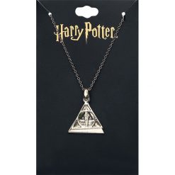 Harry Potter Deathly Hallows Naszyjnik złoty. Żółte naszyjniki damskie Harry Potter, złote. Za 42,90 zł.