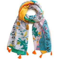 Desigual szalik damski wielokolorowy Patch Love 20SAWA14. Szaliki damskie Desigual. Za 269,00 zł.