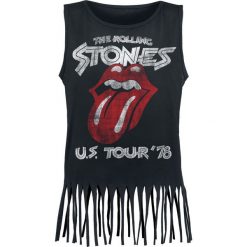 Topy damskie: The Rolling Stones US Tour '78 Top damski czarny
