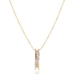 Wisiorek - , Brylant 0,16ct. Białe łańcuszki męskie marki W.KRUK. Za 2190,00 zł.