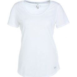 Under Armour THREADBORNE STREAKER Tshirt basic white. Czarne topy sportowe damskie marki Polo Ralph Lauren, xs, z bawełny, polo. Za 129,00 zł.