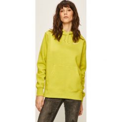 Nike Sportswear - Bluza. Żółte bluzy damskie Nike Sportswear, s, bez wzorów, z bawełny, bez rękawów, z kapturem. Za 229,90 zł.