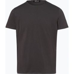 Replay - T-shirt męski, szary. Szare t-shirty męskie Replay, s, bez wzorów, bez kołnierzyka. Za 89,95 zł.