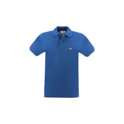 Koszulki polo z krótkim rękawem Lacoste 1212. Niebieskie koszulki męskie Lacoste, s, bez wzorów, polo, z krótkim rękawem, krótkie. Za 462,55 zł.