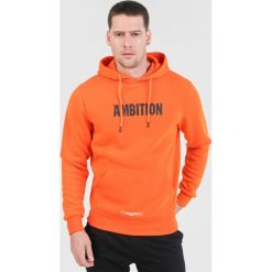 Pomarańczowa Bluza Glystia. Pomarańczowe bluzy męskie Born2be, xl, bez wzorów, bez kołnierzyka, bez rękawów, bez kaptura. Za 79,99 zł.
