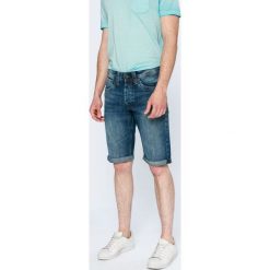 Pepe Jeans - Szorty Cash. Niebieskie szorty męskie marki Pepe Jeans, z bawełny, casualowe. W wyprzedaży za 179,90 zł.