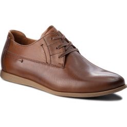 Półbuty BADURA - 3425 Brąz 911. Pomarańczowe buty wizytowe męskie Badura, bez wzorów, ze skóry, eleganckie, bez zapięcia. W wyprzedaży za 229,00 zł.