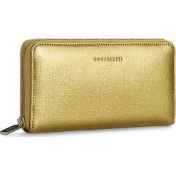 Portfele damskie: Duży Portfel Damski COCCINELLE – AW1 Metallic Saffiano E2 AW1 11 64 01 Or 038