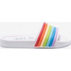 Melissa - Klapki Beach Slide. Białe klapki damskie marki Melissa, z gumy. W wyprzedaży za 219,90 zł.