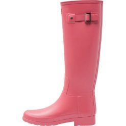 Buty zimowe damskie: Hunter ORIGINAL REFINED Kalosze rose