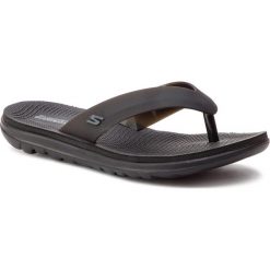 Japonki SKECHERS - Nextwave Ultra 16226/BBK Black. Czarne klapki damskie Skechers, bez wzorów, z tworzywa sztucznego, bez obcasa. W wyprzedaży za 139,00 zł.