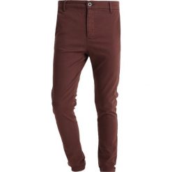 Spodnie męskie: Topman BITTER CHOC Chinosy brown