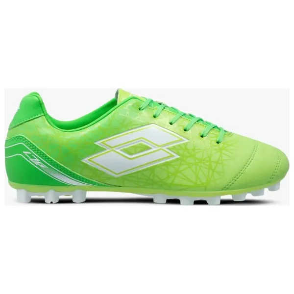 Lotto Lzg 700 X Ag28 buty męskie, zielony, rozmiar 43. Zielone buty sportowe męskie Lotto, ze skóry, na sznurówki, do piłki nożnej. W wyprzedaży za 71,99 zł.
