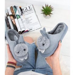 Kapcie damskie Foreverfolie P219 Szare. Szare kapcie damskie Foreverfolie, z gumy. Za 39,00 zł.