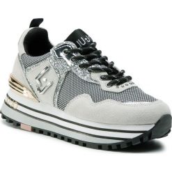 Sneakersy LIU JO - Wonder Maxi BF0069 TX085 White 01111. Brązowe półbuty damskie Liu Jo, na co dzień, bez wzorów, z zamszu, bez obcasa, bez zapięcia. Za 649,00 zł.