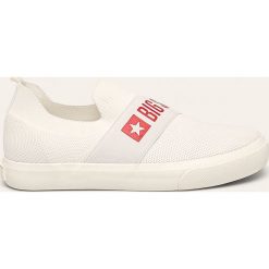 Big Star - Tenisówki. Białe trampki i tenisówki damskie BIG STAR, bez wzorów, z gumy, bez zapięcia. Za 119,90 zł.