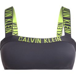 Stroje kąpielowe damskie: Calvin Klein Swimwear BANDEAU Góra od bikini forged iron