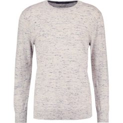 Swetry klasyczne męskie: Scotch & Soda Sweter mottled light grey