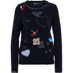 MAX&Co. DORIANA Sweter navy blue. Niebieskie swetry klasyczne damskie marki MAX&Co., xs, z bawełny. W wyprzedaży za 384,50 zł.