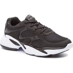 Sneakersy JENNY FAIRY - WP40-8730J Black. Czarne półbuty damskie Jenny Fairy, ze skóry ekologicznej. W wyprzedaży za 79,99 zł.