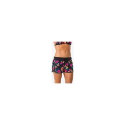 Szorty surfing TINI TOMEI damskie. Czarne buty sportowe damskie OLAIAN, w paski, z elastanu, bez kołnierzyka. Za 59,99 zł.