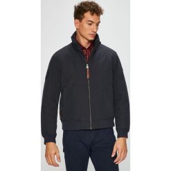 Camel Active - Kurtka bomber. Niebieskie płaszcze męskie Camel Active, bez wzorów, z bawełny, krótkie, bez kaptura. W wyprzedaży za 599,90 zł.