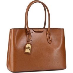 Torebki klasyczne damskie: Torebka LAUREN RALPH LAUREN – City Tote N91 L3365 RL260 V2LAB Lauren Tan/Cocoa