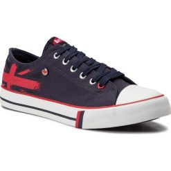 Trampki LEE COOPER - Low Cut 1 LCW-19-530-033 Navy. Niebieskie półbuty męskie Lee Cooper, bez wzorów, z gumy, bez zapięcia. Za 104,99 zł.