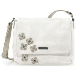 Tamaris Torebka Crossbody Biała. Białe torebki klasyczne damskie Tamaris, bez wzorów, bez dodatków. Za 235,00 zł.