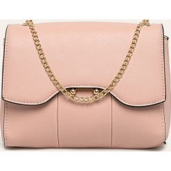 Pieces - Torebka. Zielone listonoszki damskie Pieces, w paski, z poliesteru, na ramię, małe, bez dodatków. W wyprzedaży za 119,90 zł.