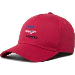 Czapka z daszkiem WRANGLER - Triple Logo Cap W0U7U5X47 Red. Czerwone czapki męskie Wrangler, bez wzorów, z bawełny. W wyprzedaży za 99,00 zł.