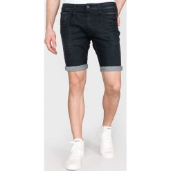 Replay Anbass Szorty Czarny. Czarne spodenki i szorty męskie Replay, bez wzorów, z elastanu. Za 516,95 zł.