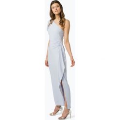 LAUREN RALPH LAUREN - Damska sukienka wieczorowa, niebieski. Niebieskie sukienki damskie Lauren Ralph Lauren, bez wzorów, eleganckie, bez kołnierzyka, bez rękawów. Za 999,95 zł.