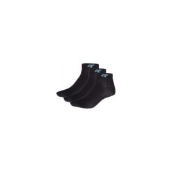 Skarpetki damskie: 4f Skarpety damskie H4Z18-SOD002 3x czarny r. 39-42