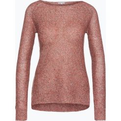 Swetry damskie: Marie Lund – Sweter damski z lnu, czerwony