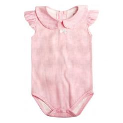 Nini Body Dziewczęce 74 Różowy. Różowe body niemowlęce marki Nini, bez wzorów, z bawełny, eleganckie, bez rękawów. Za 35,00 zł.