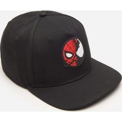 Czapka z daszkiem typu snapback Marvel - Czarny. Czarne czapki męskie House, z motywem z bajki. Za 49,99 zł.