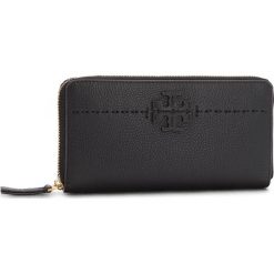 Portfele damskie: Duży Portfel Damski TORY BURCH – McGraw Zip Continental Wallet 41847 Black 001