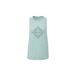 Topy na ramiączkach / T-shirty bez rękawów adidas Top Wanderlust. Szare topy damskie marki Adidas, l, z dresówki, na jogę i pilates. Za 149,00 zł.